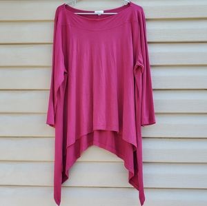 Heartstring asymmetrical top